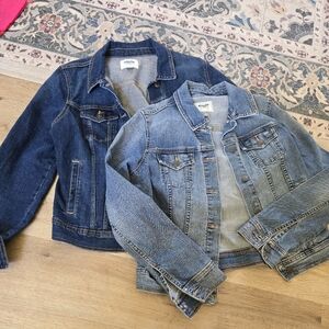 Two old navy Jean jackets